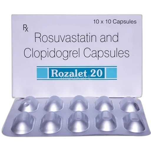 rozalet 20mg tablet 10's